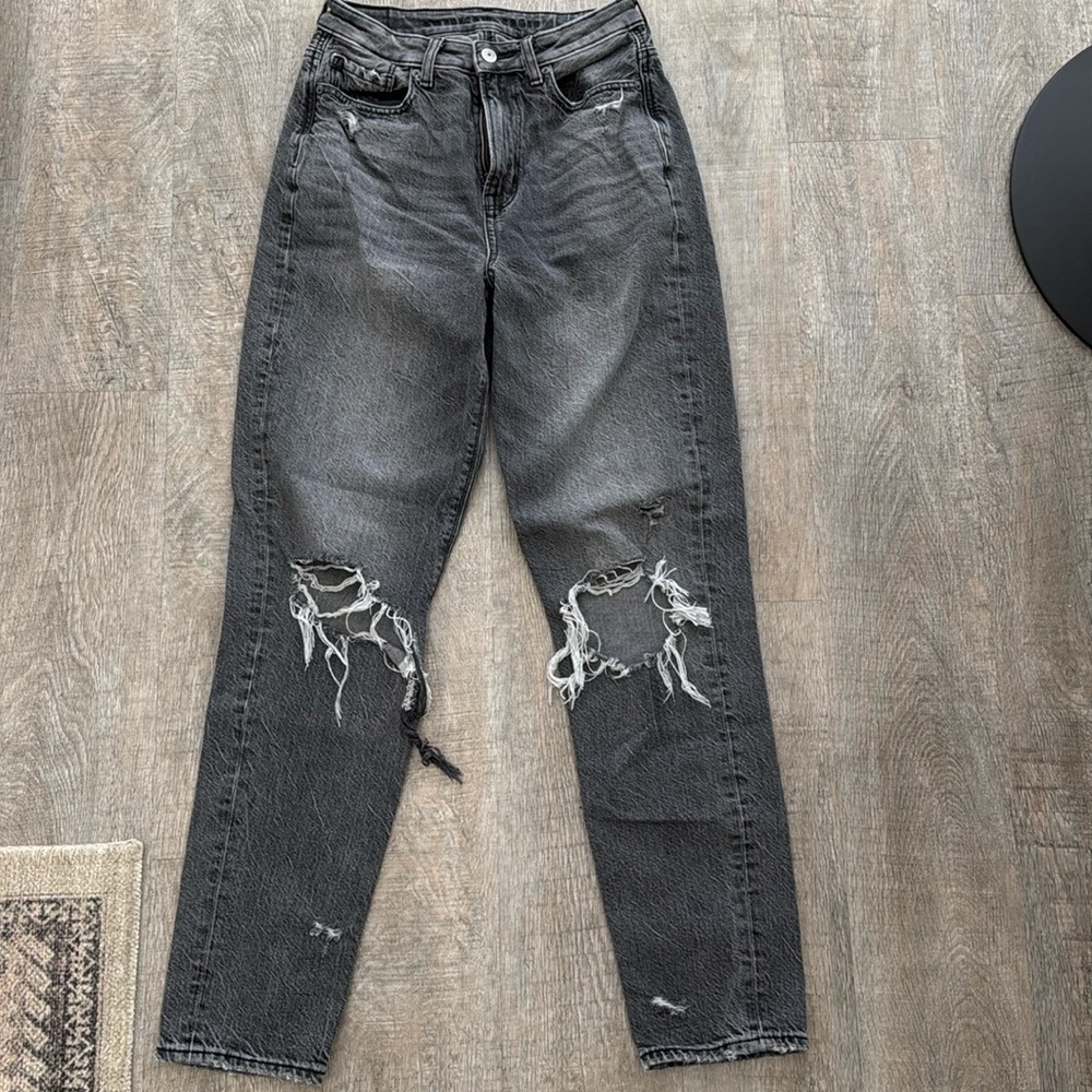 Black denim